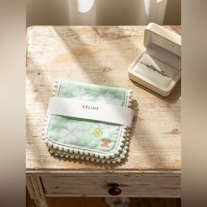 Celine Pochechief in Mint Green